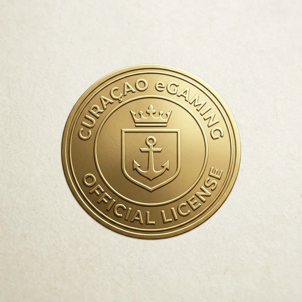 Sello oficial de la licencia de Curaçao eGaming